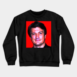 nathan fillion Crewneck Sweatshirt